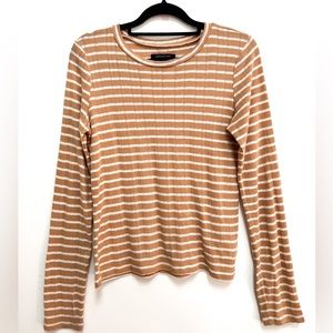 American Eagle Striped Long Sleeve T-Shirt